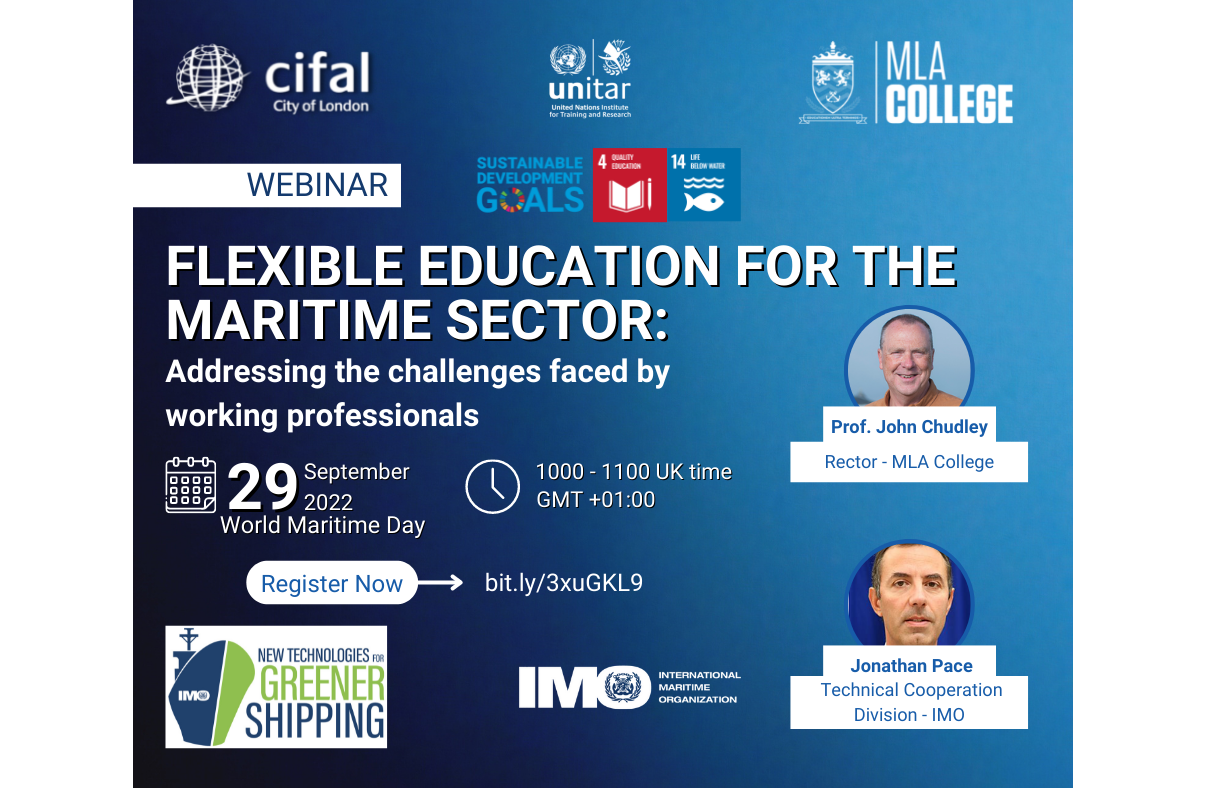 Flexible Education for the Maritime Sector – Join the Webinar.