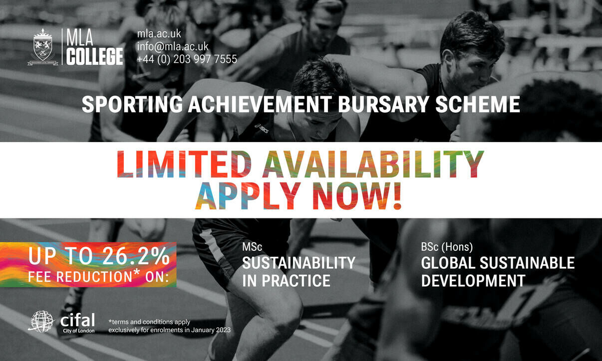 Limited Availability - Apply Now for the Sporting Achievement Bursary Scheme.